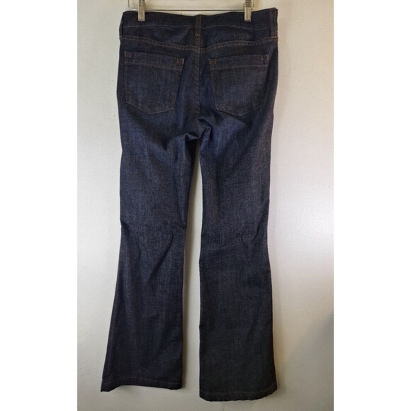J. CREW High Heel Flare Denim Jeans Women's Size 28 Stretch Boho Western Hippie - Picture 2 of 10